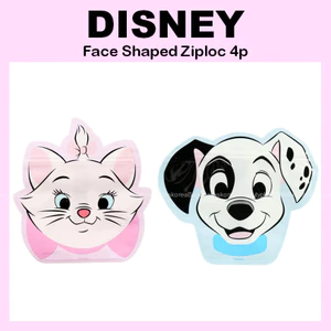 Túi Ziploc hình mặt 4p (Marie / Dalmatian)