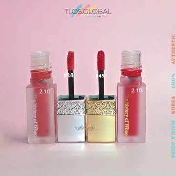XẢ KHO DATE.01.2027| Son kem Whoo Gongjinhyang Mi Velvet Liquid Lip Rouge 2.1g Mini size