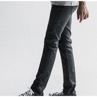 Quần jean Nudie / Lean Dean Back 2 Đen
