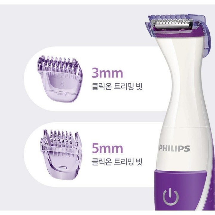 PHILIPS BRT383 / Bikini Genie – Tông đơ bikini không dây để sử dụng ướt & khô