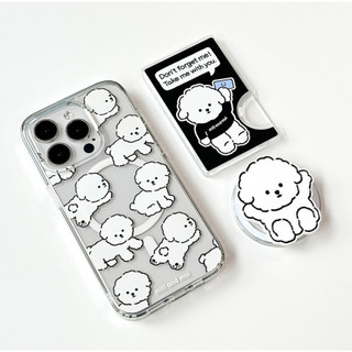 Mill and Moi - ốp lưng họa tiết từ tính trong suốt tương thích với iphone 16 15 14 13 12 pro max plus s25 s24 s23 ultra