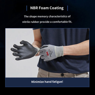 Găng Tay Làm Việc An Toàn 3M Comfort Grip Air | 4 Kích Cỡ (S/M/L/XL) - Găng Tay Công Nghiệp PPE Chất Lượng Cao cho Bảo Vệ và Độ Bền