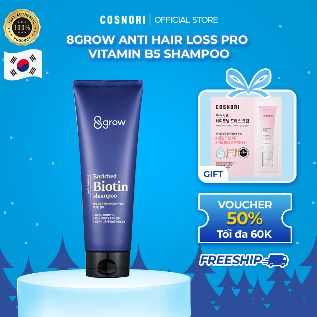 [COSNORI] Dầu gội Grow Anti-Hairloss Pro-vit B5