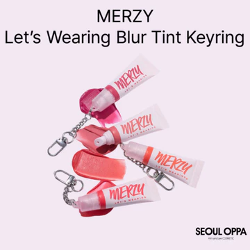 [MERZY] Let 's Wearing Blur Tint Keyring 6g – Son Tint mềm có móc khóa (4 màu)