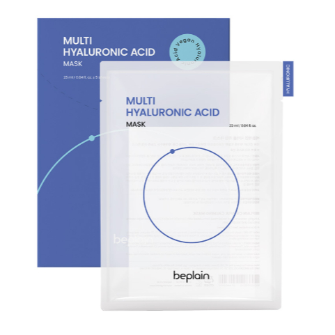 BEPLAI Cicaful Calming, Multi Hyaluonic Acid, Chamomile Intense Mosturising Mask pack 5,10ea