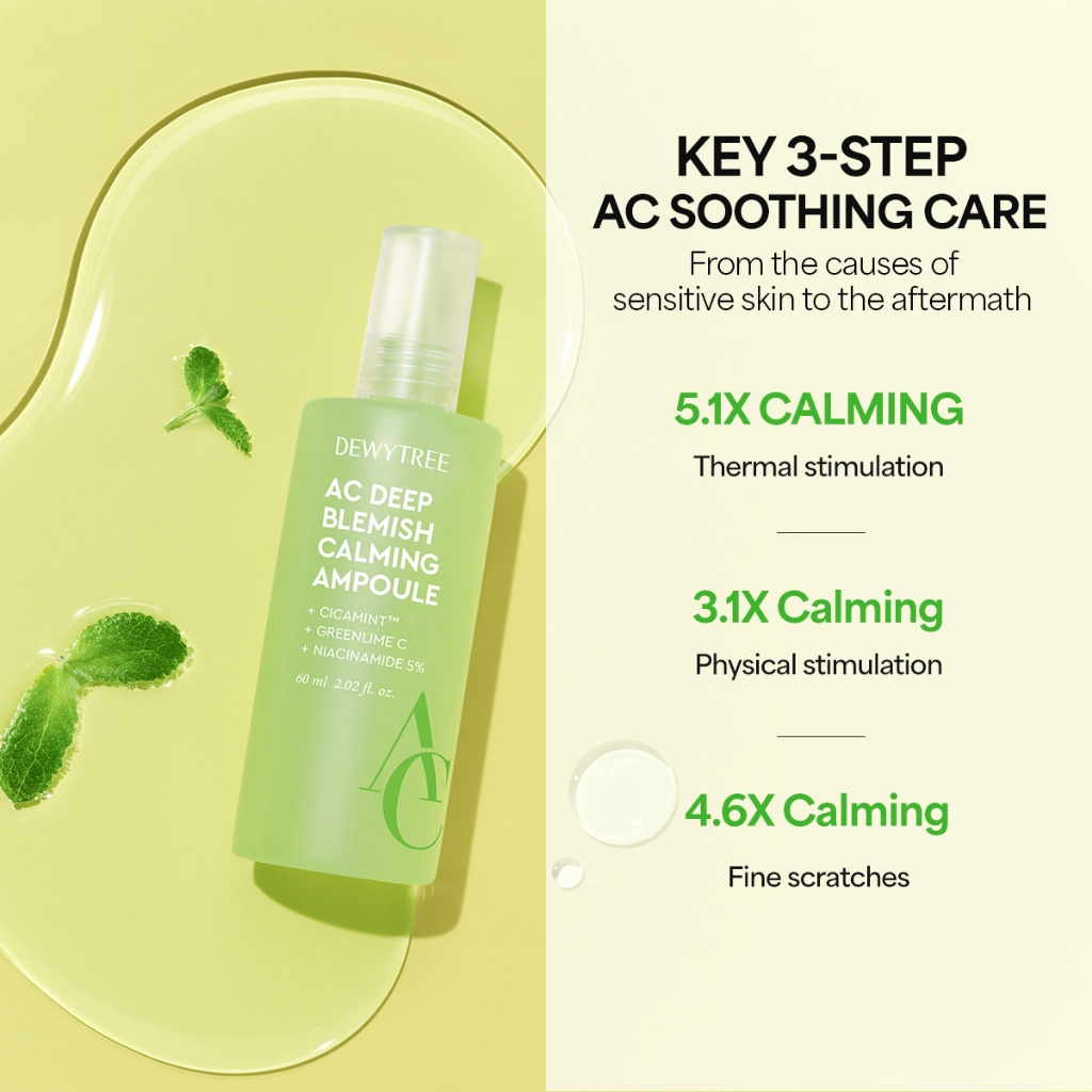 [DEWYTREE] [Quà tặng - Không bán] Bộ đôi Tinh chất dưỡng sáng & Kem dưỡng AC Deep Blemish Calming