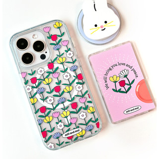 Mill and Moi - ốp lưng họa tiết từ tính trong suốt tương thích với iphone 16 15 14 13 12 pro max plus s25 s24 s23 ultra
