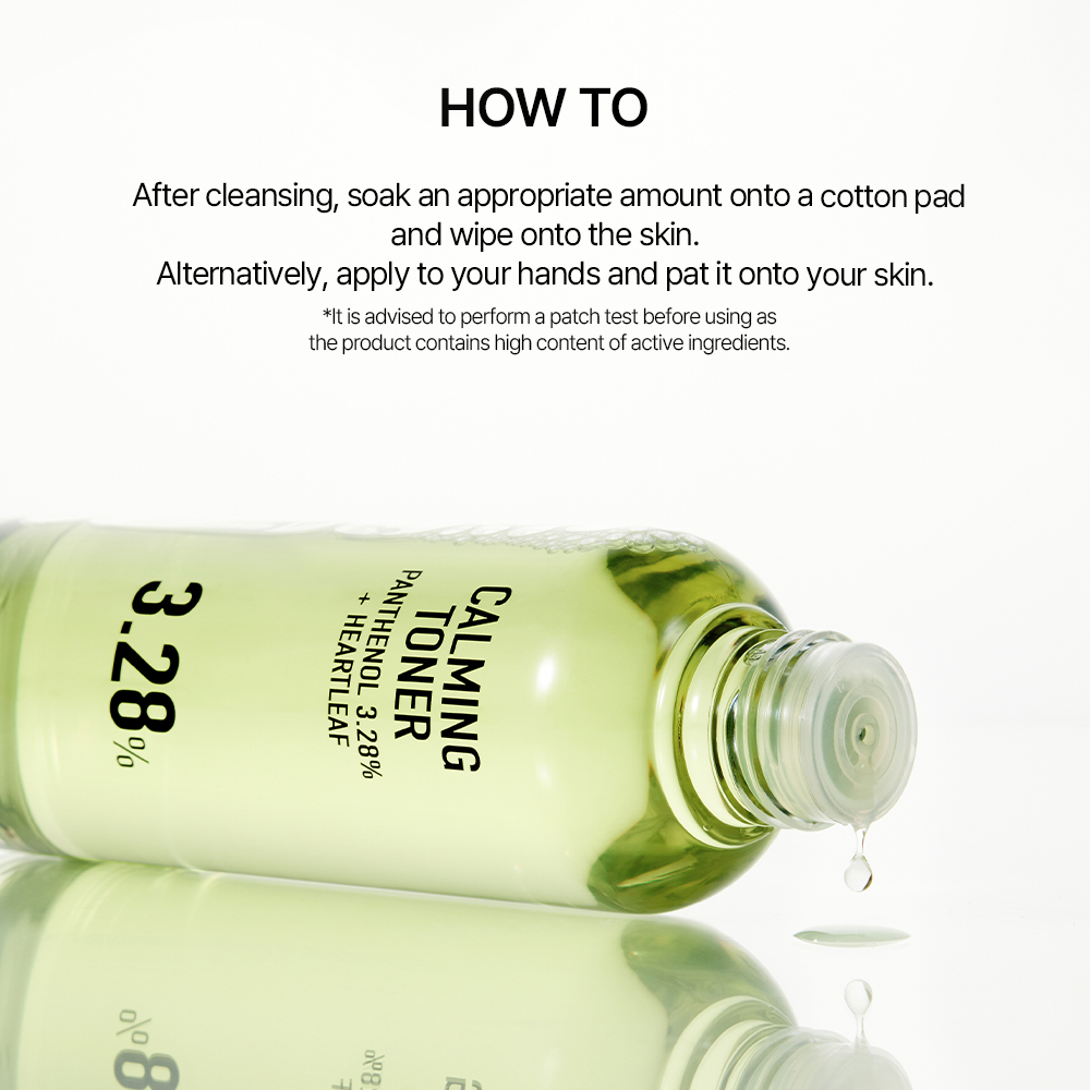 [Parnell Chính hãng] Toner rau diếp cá Panthenol 3.28%, Provitamin B5 làm dịu, cải thiện da Parnell Panthenol 3.28 Heartleaf Calming Toner 200ml