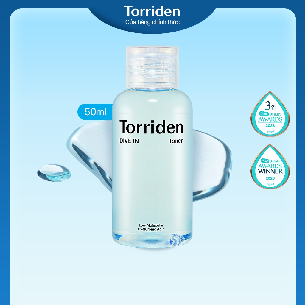 Review Toner Torriden DIVE IN MINI 50ml: Cấp Ẩm Sâu, Dịu Da Nhạy Cảm
