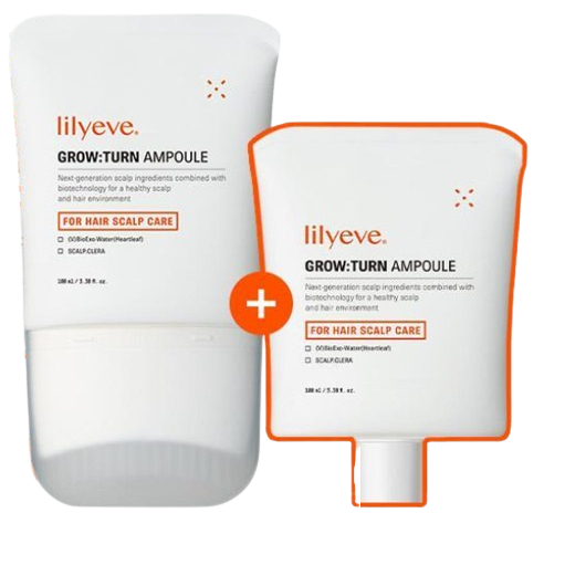 Lilyeve Serum dưỡng tóc Growturn với bàn chải tích hợp để tăng trưởng và làm dày tóc