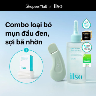 [ ilso Official] SET 3 MÓN_ Ủ mụn đầu đen, sợi bã nhờn Super Melting ...
