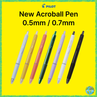 PILOT New Acroball Pen (0.5mm/0.7mm) - Sản xuất tại Nhật Bản | Trải nghiệm viết mượt mà Bút bi