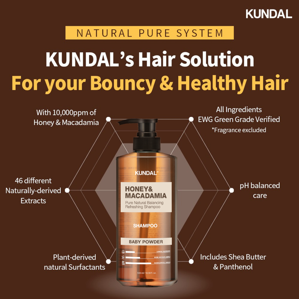 Ảnh Bộ 2 loại Dầu gội cao cấp Kundal + Phục hồi chăm sóc tóc 4