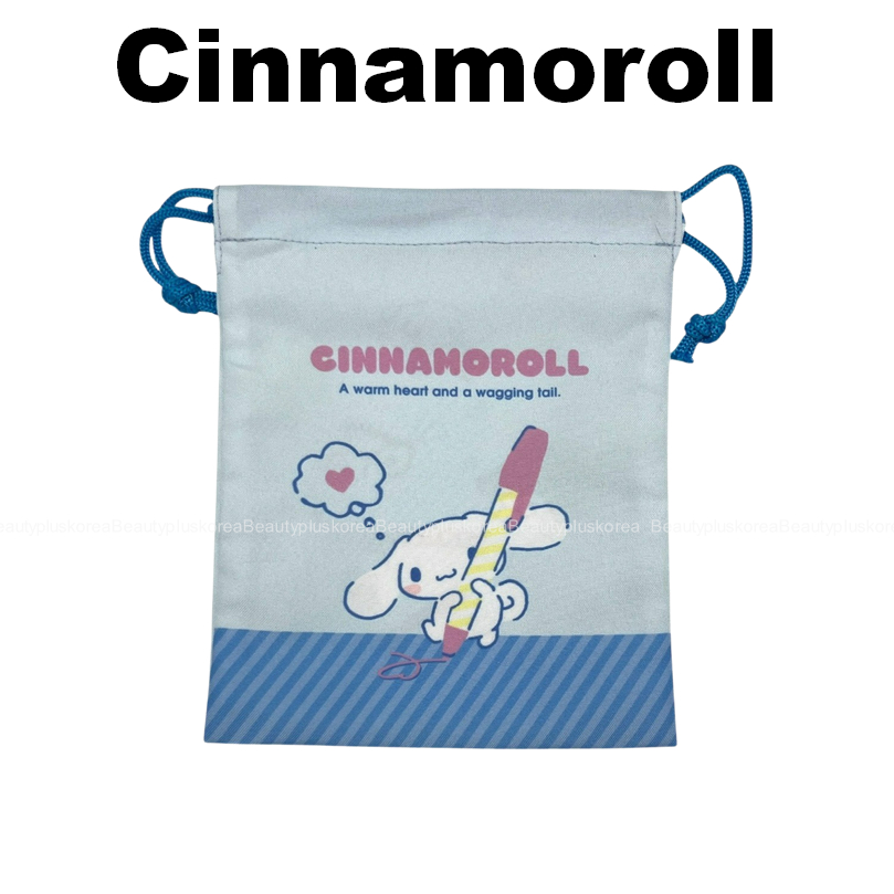 [Sanrio] Túi dây rút Mini nhân vật Sanrio (Nhân vật / Cinnamoroll / Mymelody)