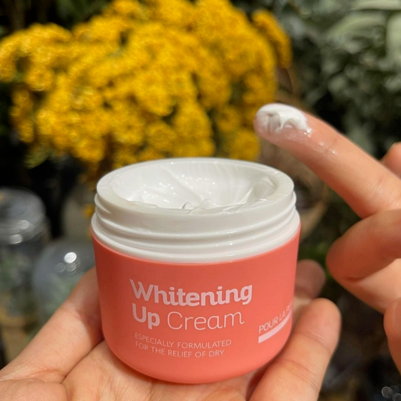 POUR LA PEAU Brightening Shot Serum 30ml / 1ea & POUR LA PEAU Whitening Up Cream 50ml /1ea