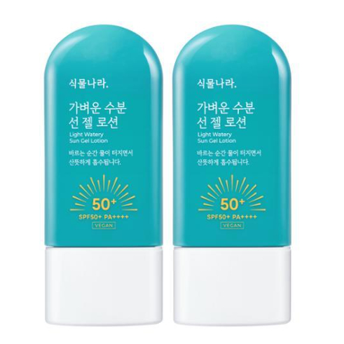Shingmulnara Shingmuldara Light Watery Sun Gel 60ml SPF50 + PA + + + +