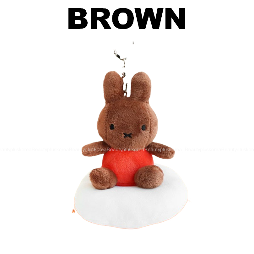 [Miffy] Búp bê móc khóa quyến rũ Dream Bag 13cm (Miffy / Brown / Star)