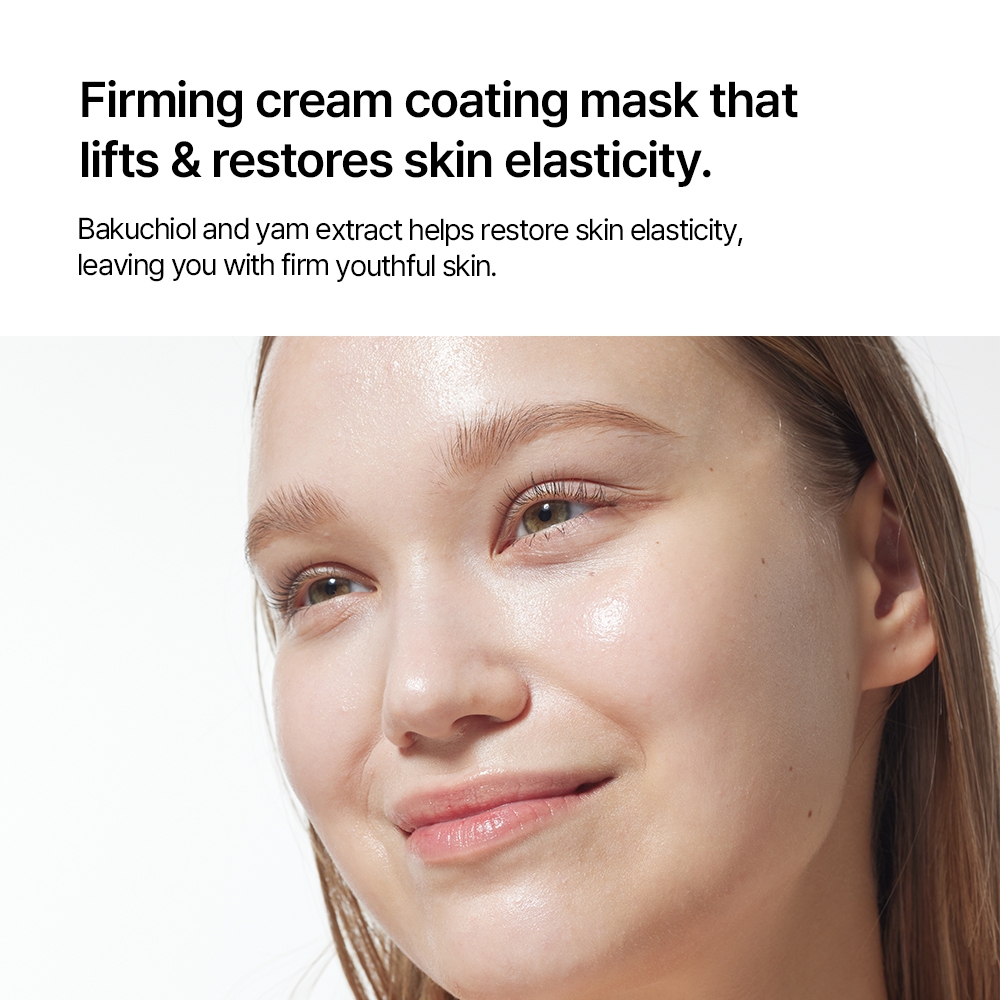 [Parnell Chính hãng] Mặt nạ kem chiết xuất củ mài Bakuchiol Retinol hỗ trợ chống lão hóa, làm sáng da, cải thiện độ đàn hồi của da Parnell Bakuchiol Retinol Wild Yam Firming Cream Coating Mask 1 cái/ 5 cái