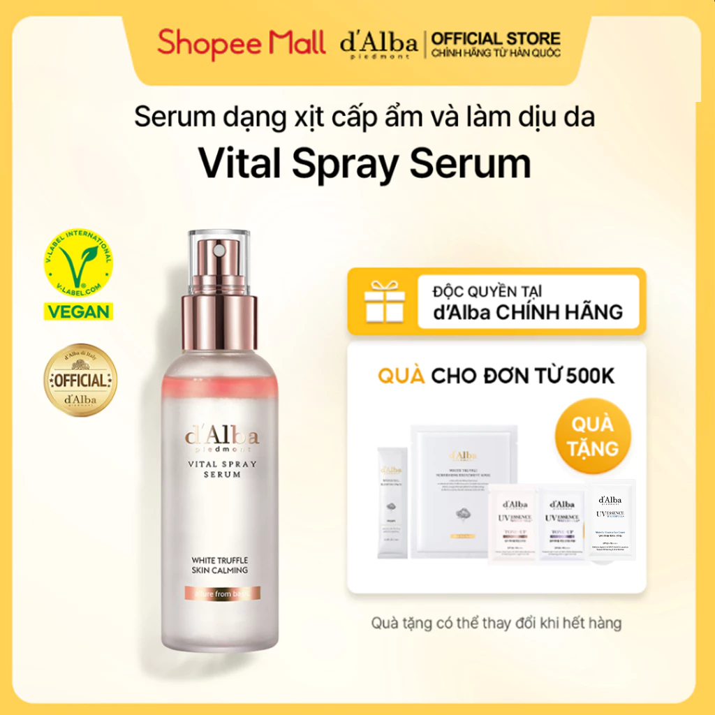 Ảnh Serum dạng xịt thuần chay cấp ẩm và làm dịu da Vital Spray Serum 100ml 1