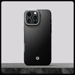 Ốp Lưng iPhone 16 Pro Max 16 Pro 15 Pro Max 15 Pro Enzo Aramid Spigen - Hoạ Tiết Vân Carbon Cao Cấp — ảnh 3