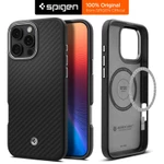 Ốp Lưng iPhone 16 Pro Max 16 Pro 15 Pro Max 15 Pro Enzo Aramid Spigen - Hoạ Tiết Vân Carbon Cao Cấp — ảnh 1