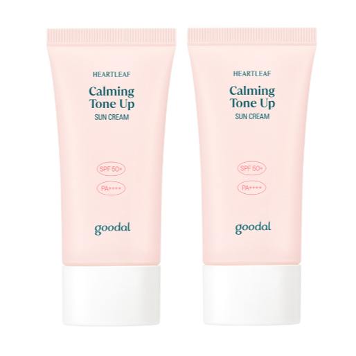 Goodal Kem chống nắng Heartleaf Calming Tone Up 50ml SPF50 +/PA + + + +
