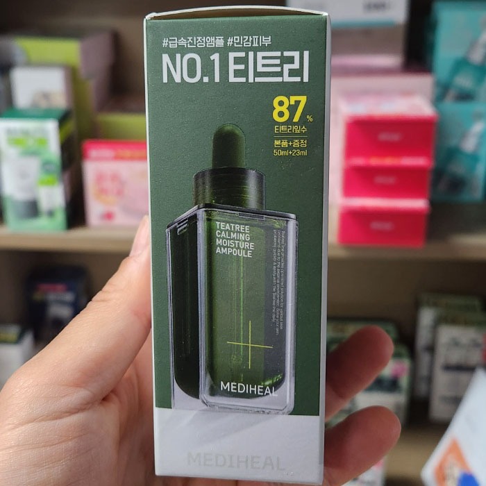OLIVE YOUNG EDITION [50ml + 23ml] Tea Tree Calming Moisture Ampoule (Chăm sóc da Hàn Quốc, Làm đẹp Hàn Quốc, K-Beauty)