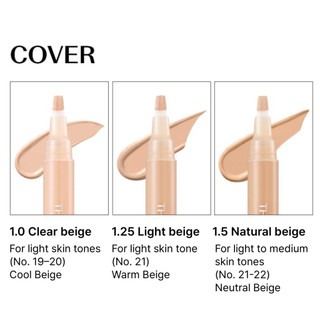 [The Saem] Cover Perfection Pen Concealer 4ml (6 màu) - Kem che khuyết điểm hỗ trợ che mụn, quầng thâm và giúp da sáng đều màu
