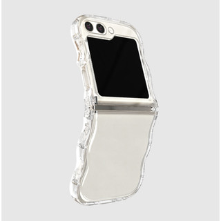 Ốp lưng trong suốt cản sóng cho galaxy z flip 6 5 4 3