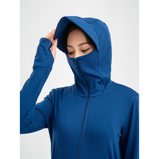 Áo chống nắng nữ YODY dáng dài chống tia UV 99% áo khoác nắng toàn thân WESJ25S002
