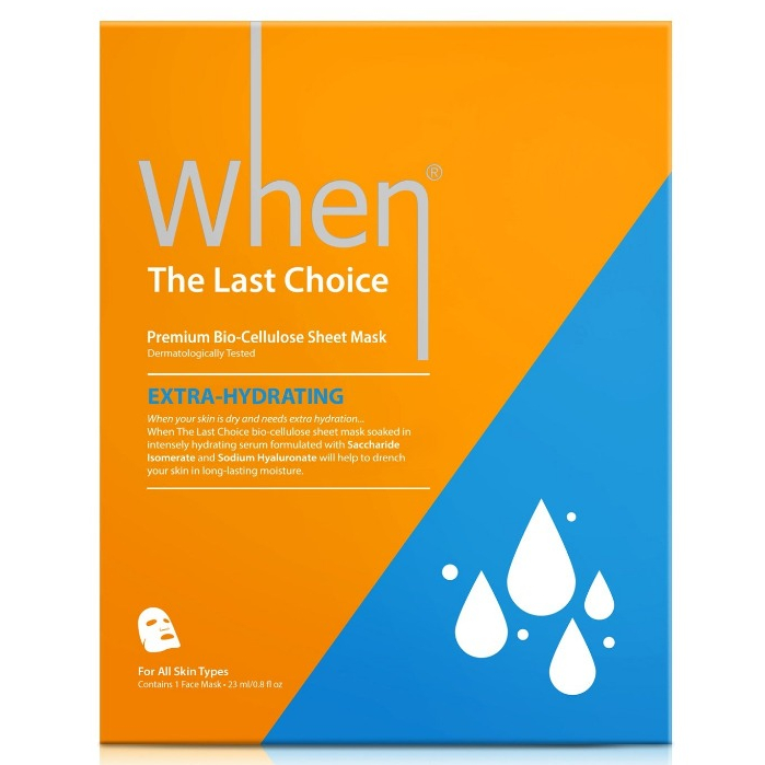 Khi nào® The Last Choice Extra-Hydrating Premium Bio-Cellulose Sheet Mask Vegan