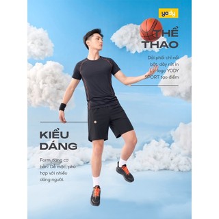 [Đồng giá] Bộ đồ nam YODY set áo quần phối chỉ nổi bật năng động vải dệt Jacquard thoáng khí co giãn MAST25S051
