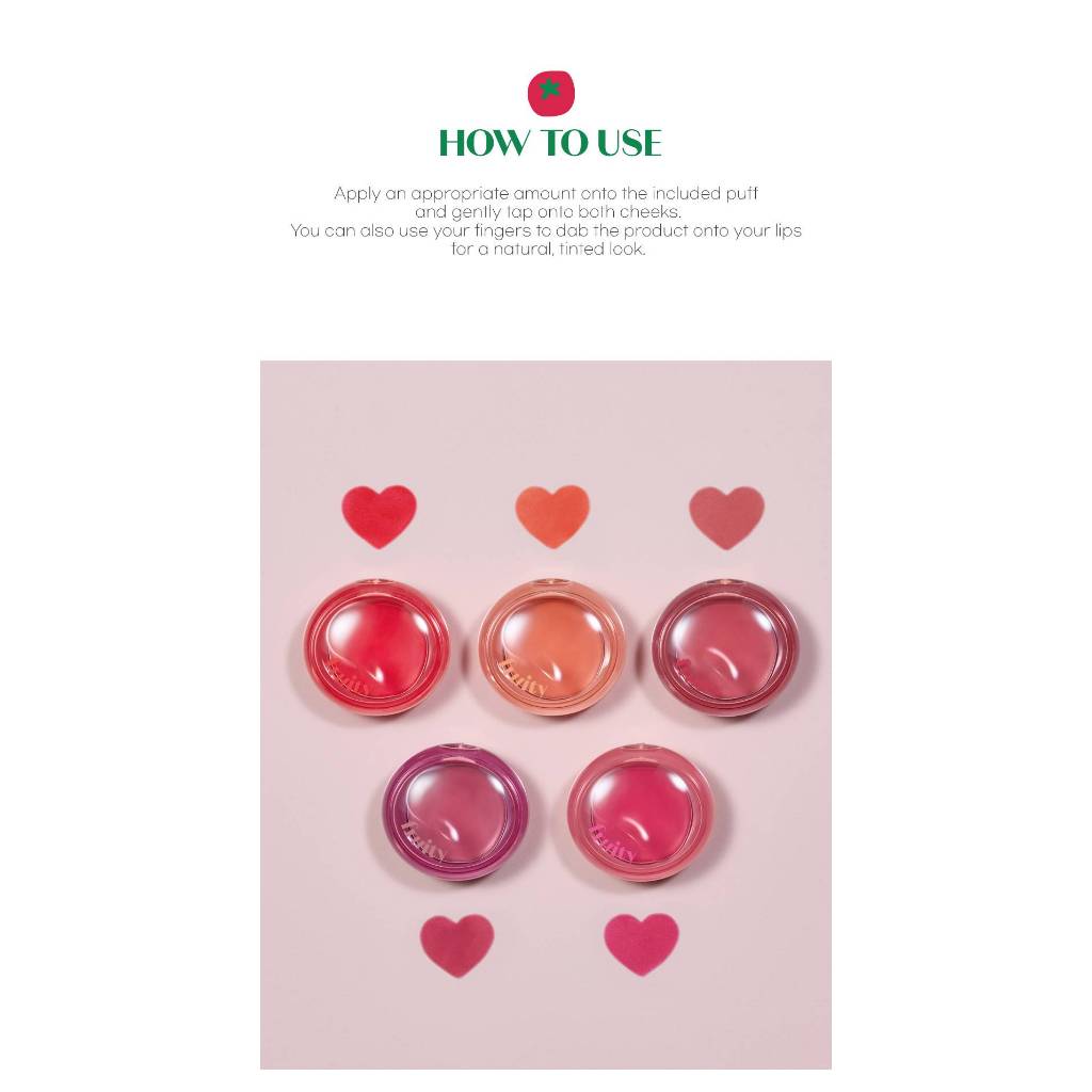 Ảnh ETUDE Fruity Lip and Cheek Blur Balm 2.3g 4
