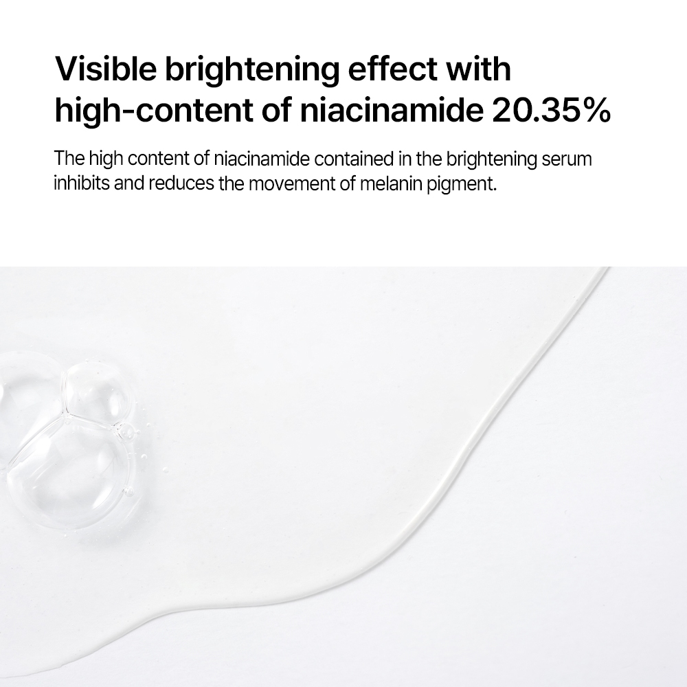[Parnell Chính hãng] Tinh chất gạo Niacinamide 20.35% dưỡng trắng, hỗ trợ giảm thâm nám, làm sáng da, cải thiện kết cấu da Parnell Niacinamide 20.35 Rice Brightening Serum 30ml