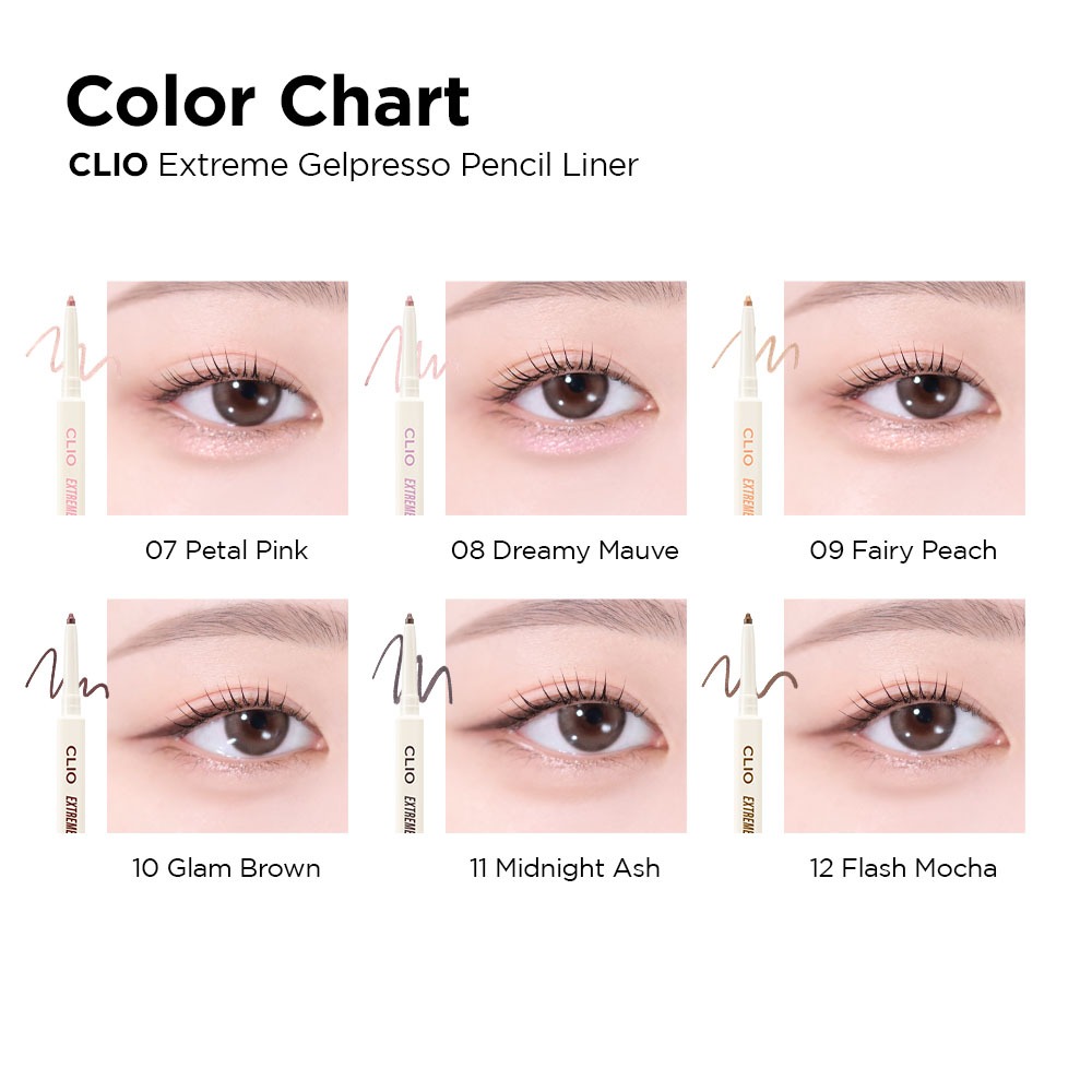 [CLIO] Bút Kẻ Mắt Bám Lâu Không Lem Extreme Gelpresso 0.35g