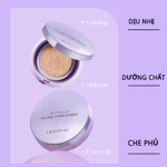 [louisviel] Phấn nước kiềm dầu siêu mỏng siêu che phủ công nghệ độc quyền X-FINE [12g / SPF50 + PA + + +] Tặng kèm lõi 12g — ảnh 5