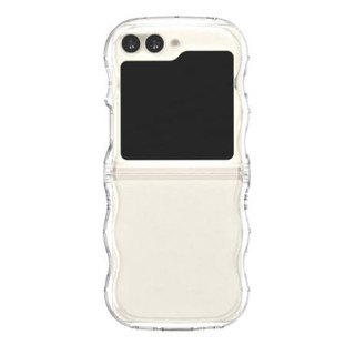 Ốp lưng trong suốt cản sóng cho galaxy z flip 6 5 4 3