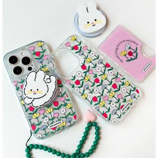 Mill and Moi - ốp lưng họa tiết từ tính trong suốt tương thích với iphone 16 15 14 13 12 pro max plus s25 s24 s23 ultra