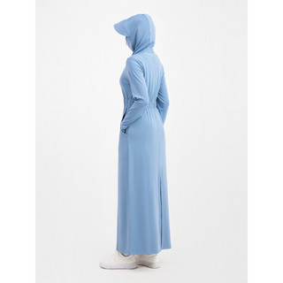 Áo chống nắng nữ YODY dáng dài chống tia UV 99% áo khoác nắng toàn thân WESJ25S002