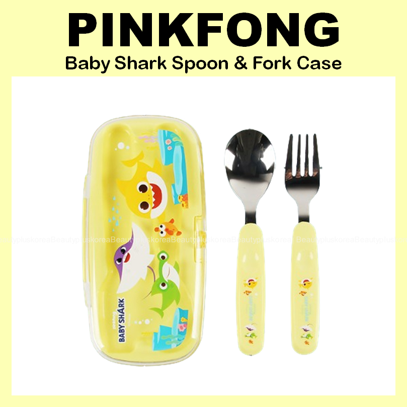 [Hồng] Bộ thìa & nĩa cho bé bằng thép không gỉ 304