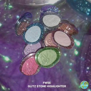 [Fwee] Highlighter MỚI Glitz Stone 12 màu + MZ Pick Korea Hot Brand
