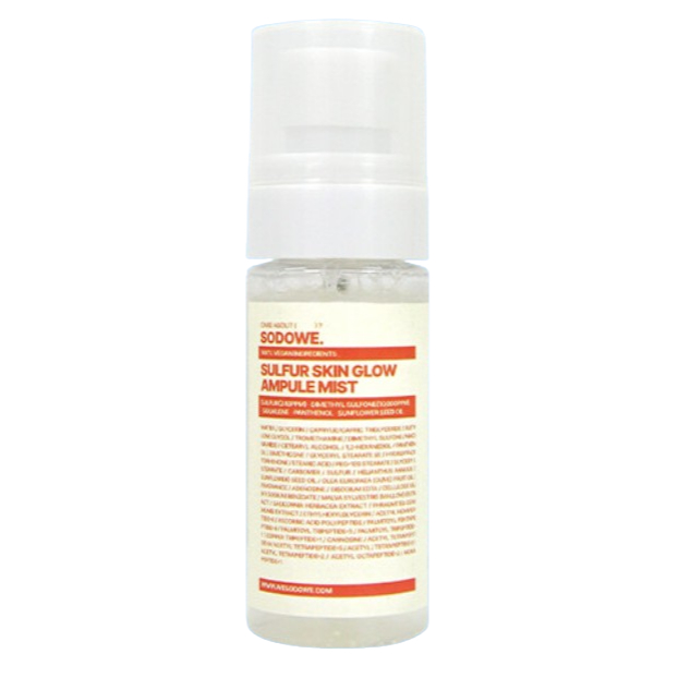 SODOWE Sulphur Skin Glow Toner Pad 60pads