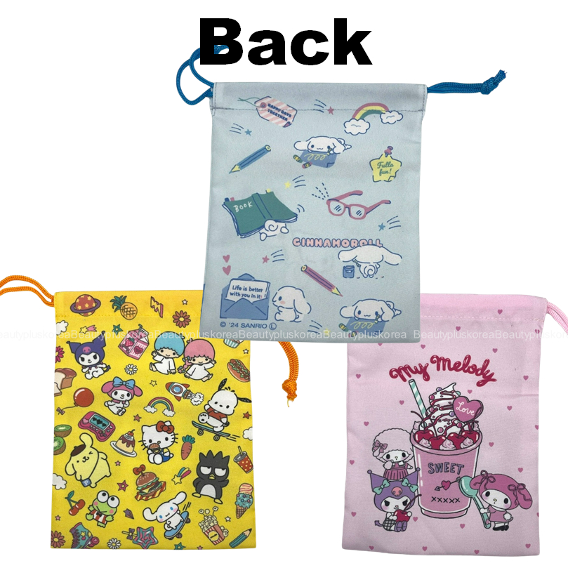 [Sanrio] Túi dây rút Mini nhân vật Sanrio (Nhân vật / Cinnamoroll / Mymelody)