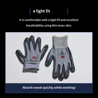 Găng Tay Làm Việc An Toàn 3M Comfort Grip Air | 4 Kích Cỡ (S/M/L/XL) - Găng Tay Công Nghiệp PPE Chất Lượng Cao cho Bảo Vệ và Độ Bền