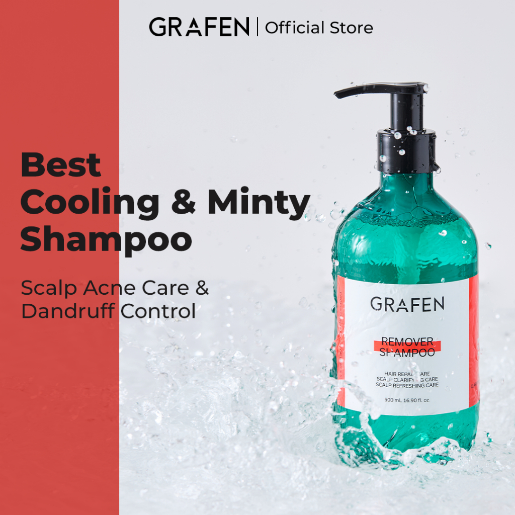 Ảnh Dầu Gội Tẩy 500ml [Thành Phần Menthol Tự Nhiên 99%, 20 loại chiết xuất tự nhiên] 1
