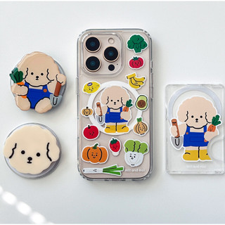 Mill and Moi - ốp lưng họa tiết từ tính trong suốt tương thích với iphone 16 15 14 13 12 pro max plus s25 s24 s23 ultra