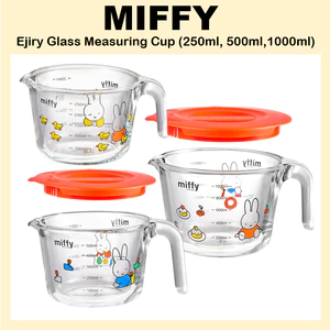 Cốc đo thủy tinh Ejiry (250ml, 500ml có nắp, 1000ml có nắp)