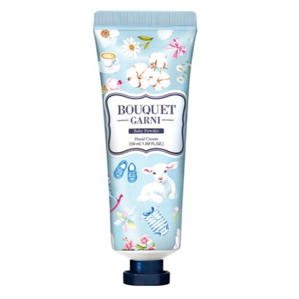 [Bouquet Garni] Kem Dưỡng Da Tay Nước Hoa (50ml) - Baby Powder | Dưỡng Ẩm & Lưu Hương Lâu