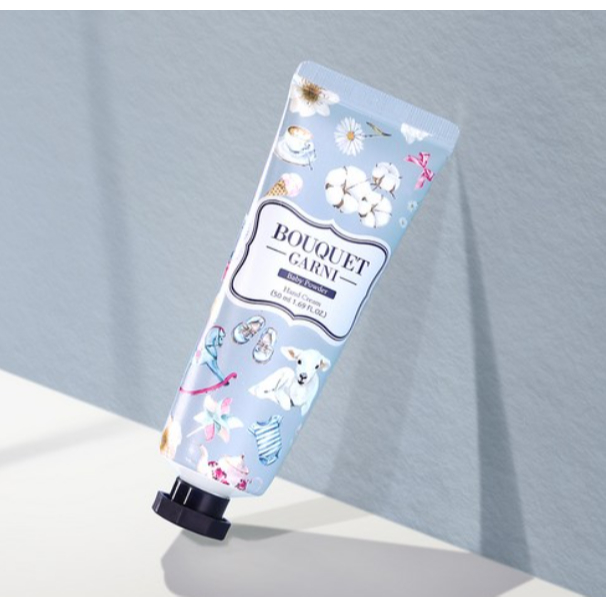 [Bouquet Garni] Kem Dưỡng Da Tay Nước Hoa (50ml) - Baby Powder | Dưỡng Ẩm & Lưu Hương Lâu