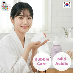 Gel Rửa Mặt Pure & Bubble Pump (300ml) | Làm Sạch Dịu Nhẹ, Cân Bằng pH, Cho Da Nhạy Cảm